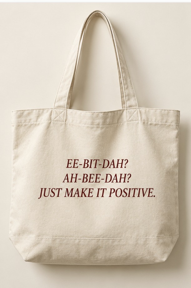 EBITDA Tote in Natural Canvas